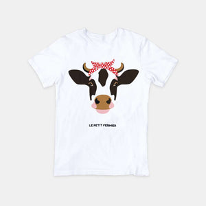 T-shirt vachette bandana - Le Petit Fermier