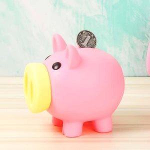 Tirelire cochon incassable rose - Le Petit Fermier