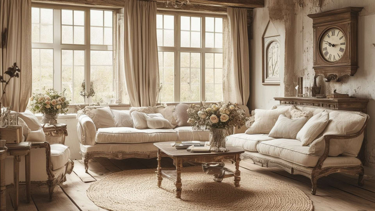 Le meilleur de la deco campagne chic salon