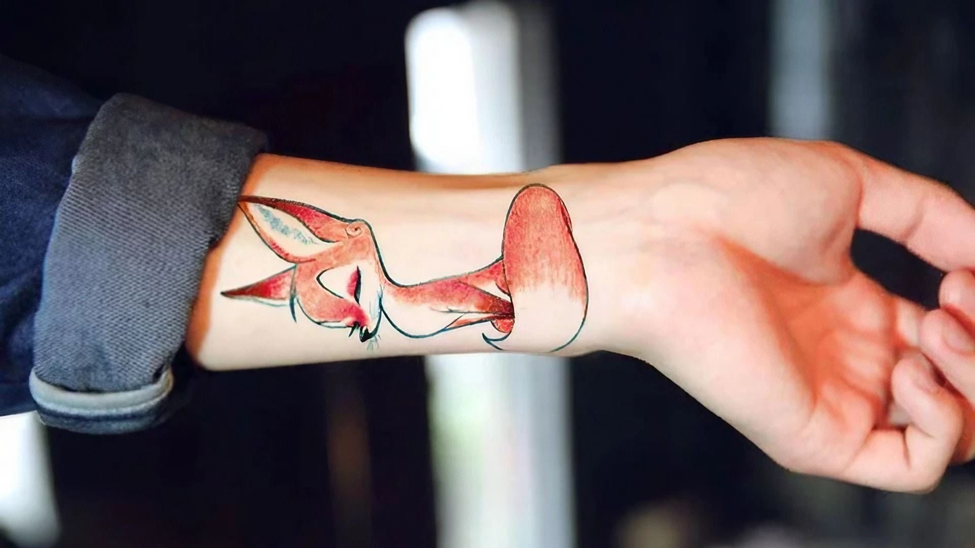 Tatouage renard - Le Petit Fermier