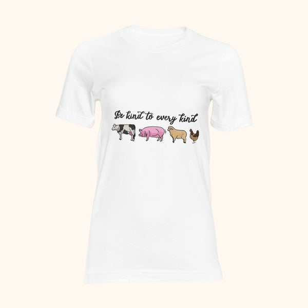 T-shirt animaux Be Kind To Every Kind
