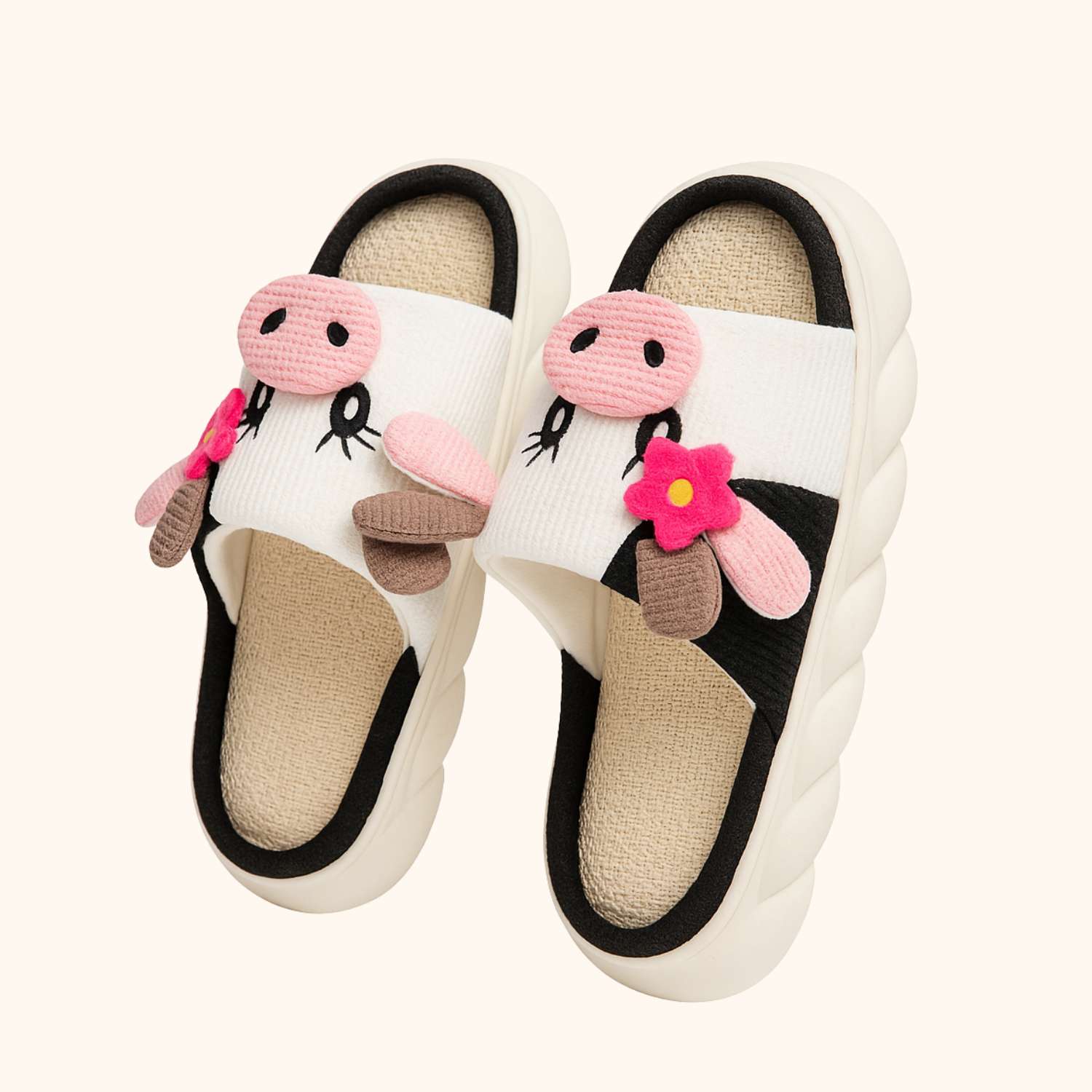 Chaussons vaches MOUUFLEUR