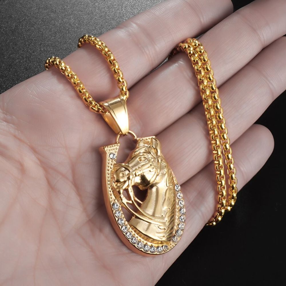 Collier de cheval ancien - Le Petit Fermier