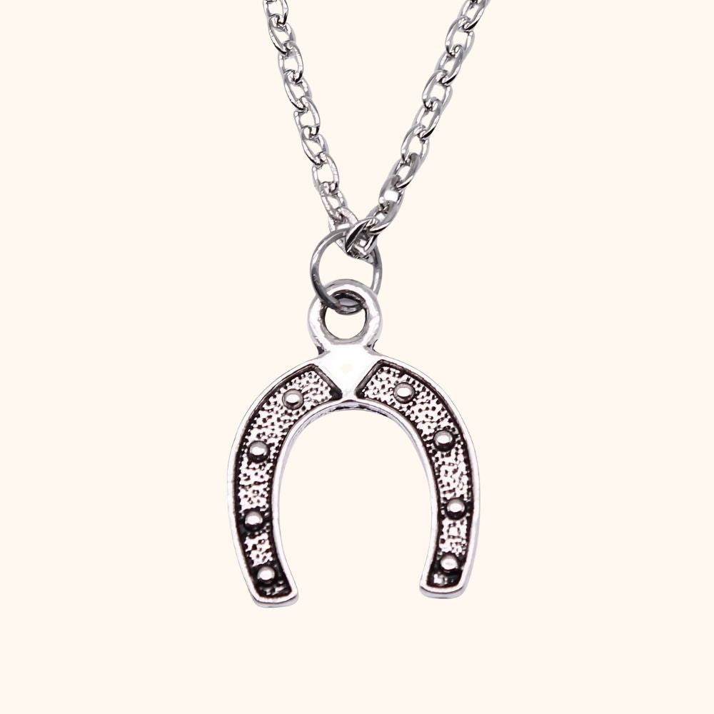 Collier fer à cheval argent PROSPÈRE