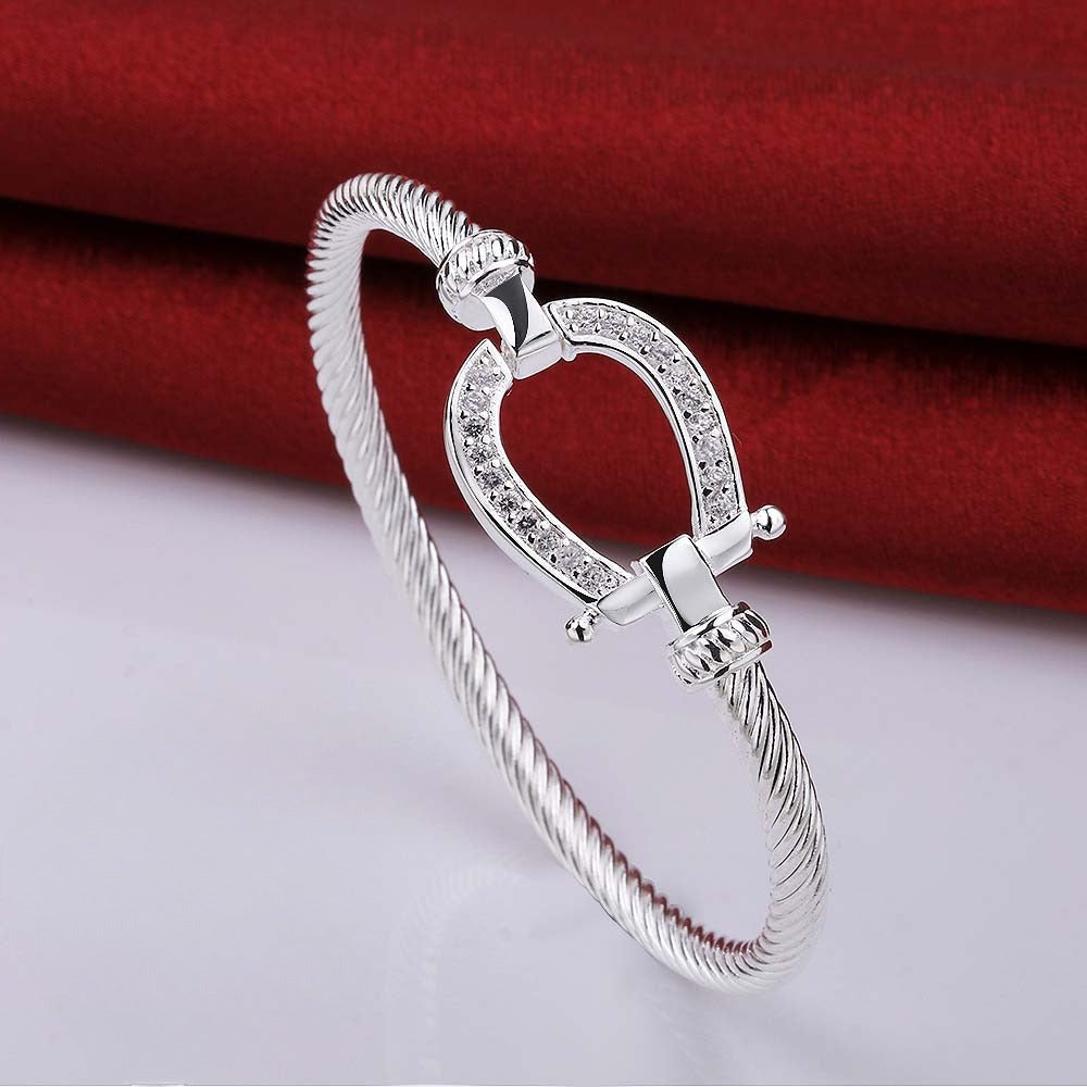 Bracelet cheval argent CAVALIN