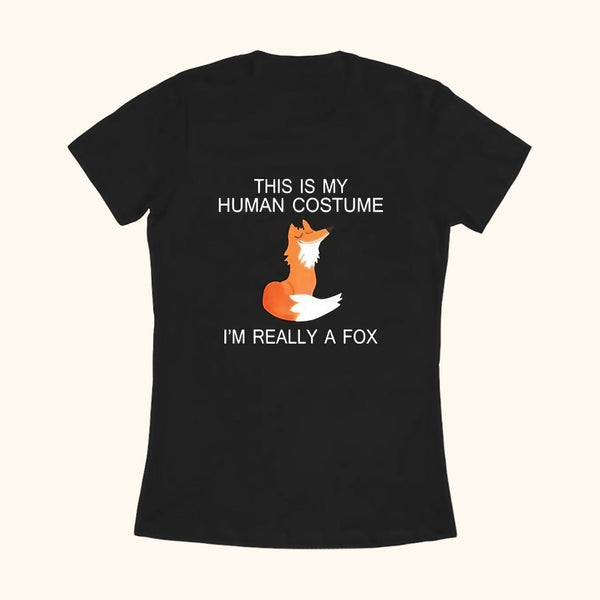 T-shirt renard I'm Really a Fox