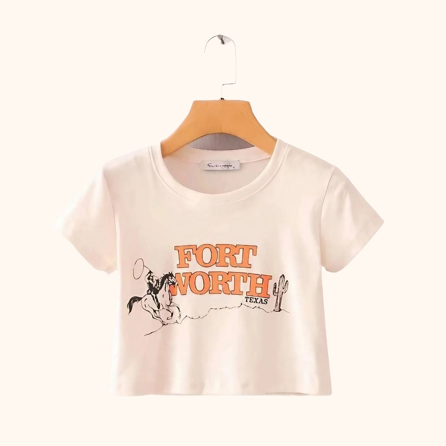 Crop top cheval Texas