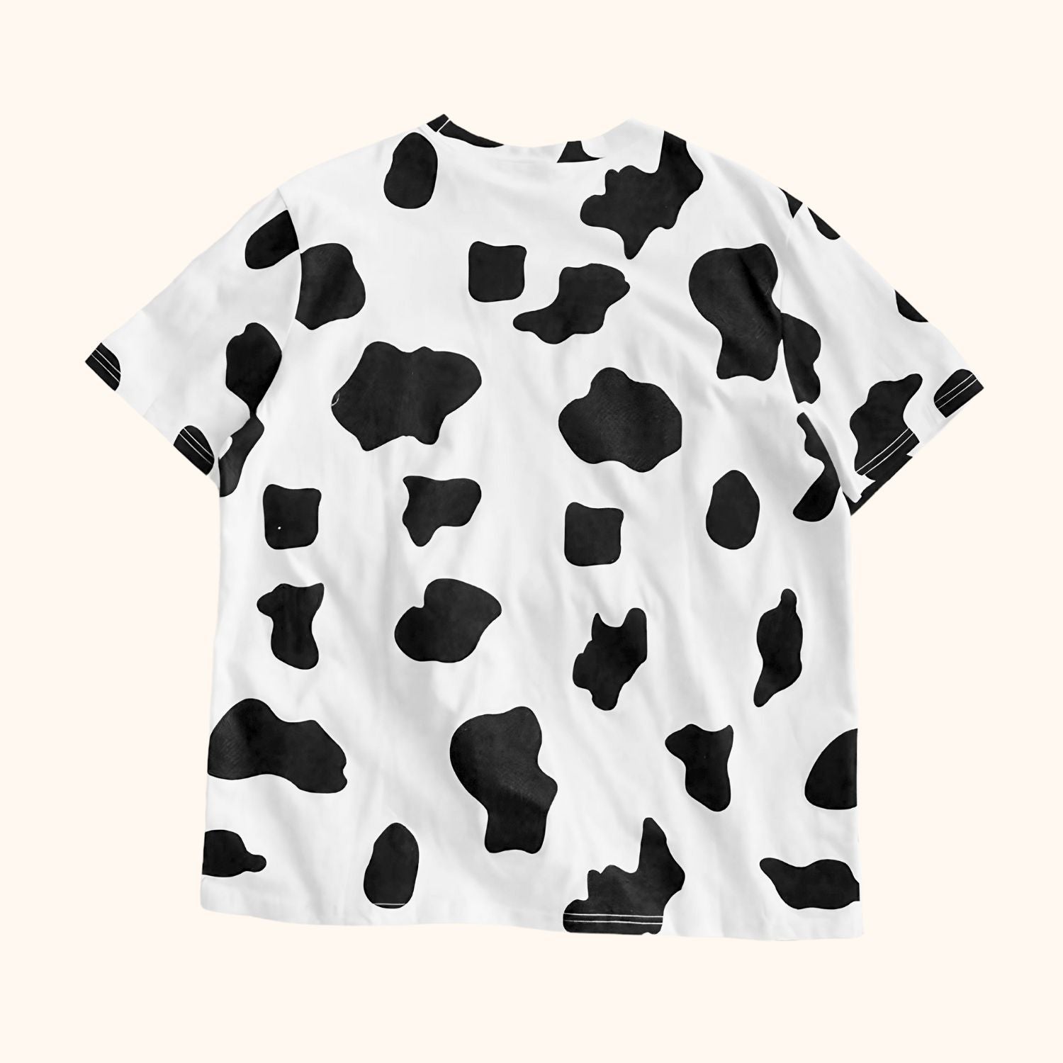 T-shirt motif vache RUSTIQUE