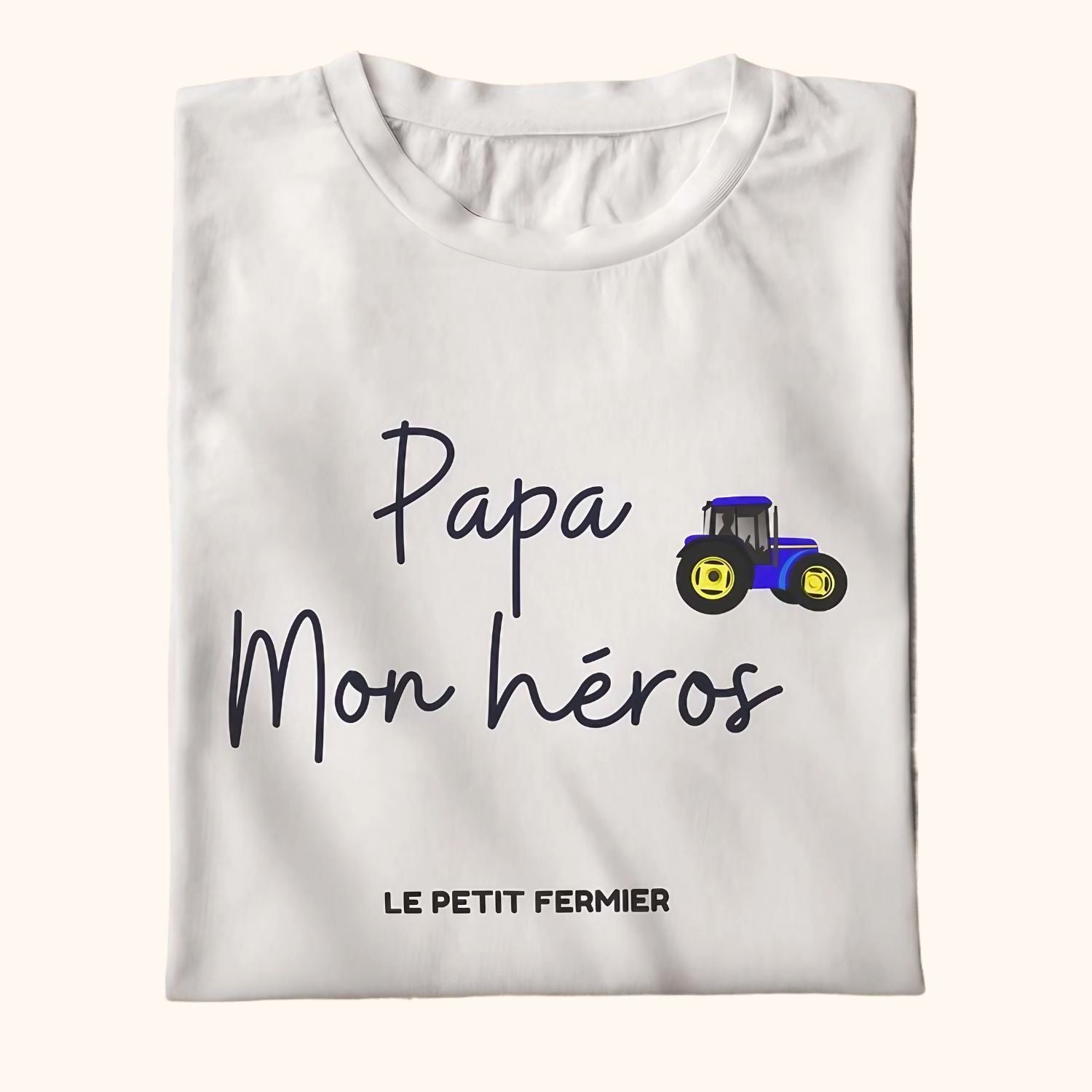 T-shirt papa mon héros