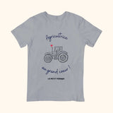 T-shirt agricultrice au grand cœur