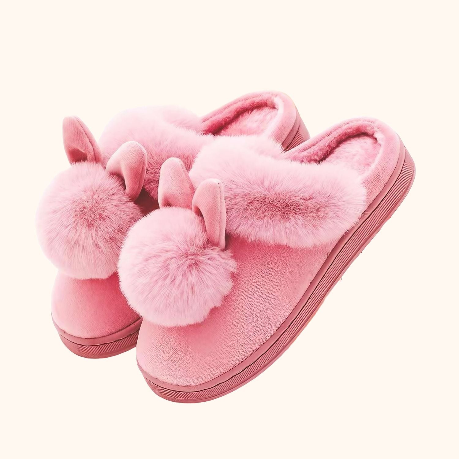 Chaussons lapin pour femme
