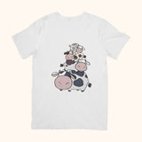 T-shirt vaches kawaii