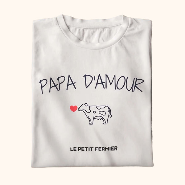 T-shirt papa d'amour