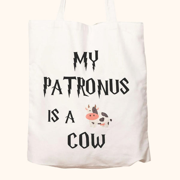 Tote Bag My Patronus is a Cow