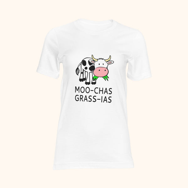 T-shirt vache MOO-CHAS GRASS-IAS