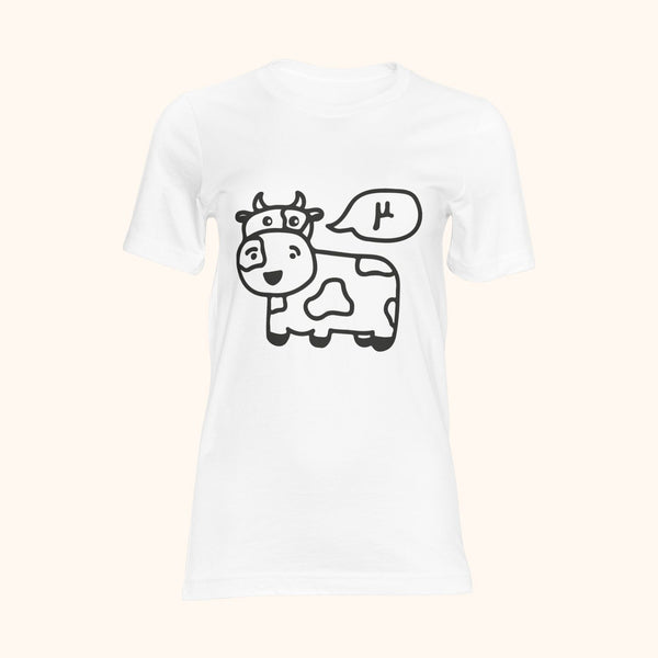 T-shirt vache dessin
