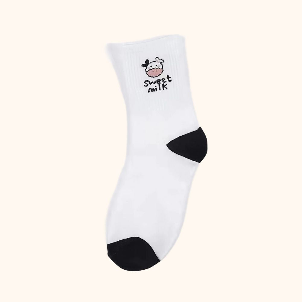 Chaussettes vache sweet milk