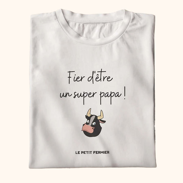 T-shirt fier d'être un super papa