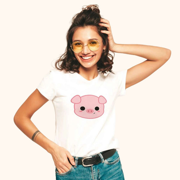 T-shirt cochon kawaii