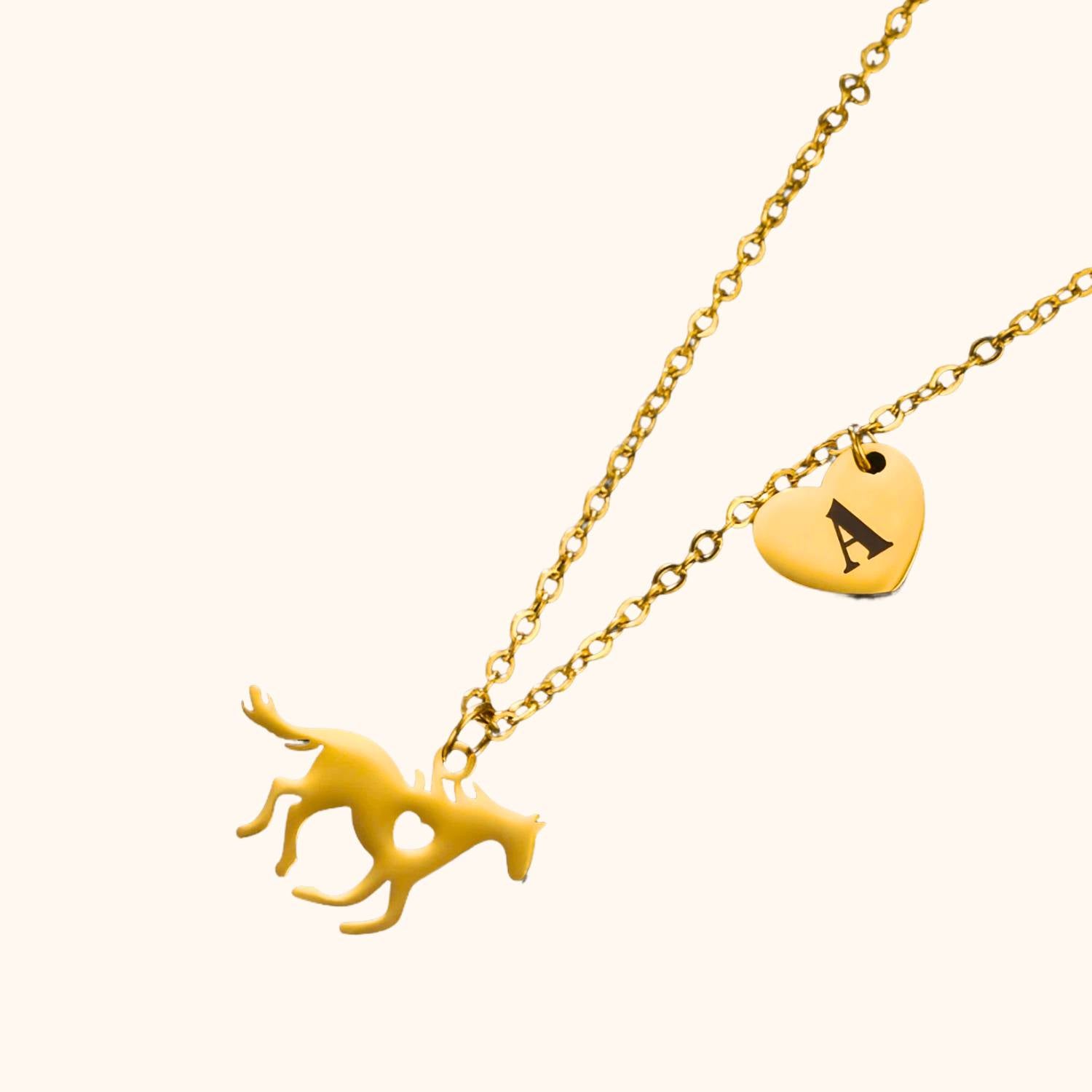 Pendentif cheval personnalisé PALOMINO