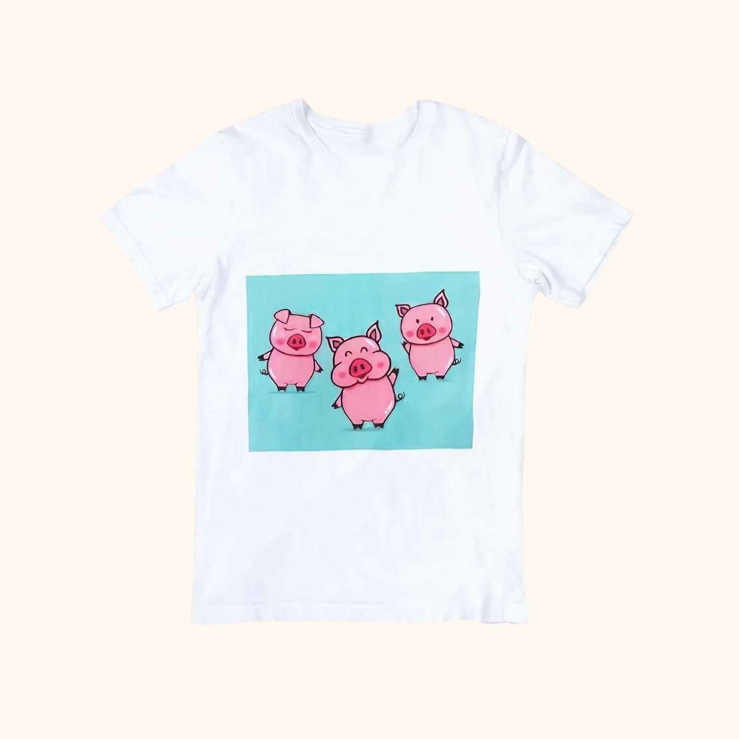 T-shirt les trois petits cochons