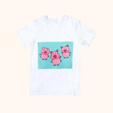 T-shirt les trois petits cochons