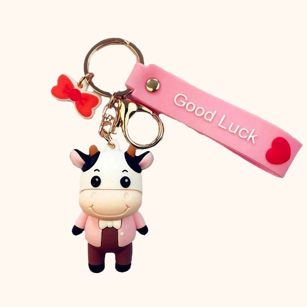 Porte-clé le couple de vaches