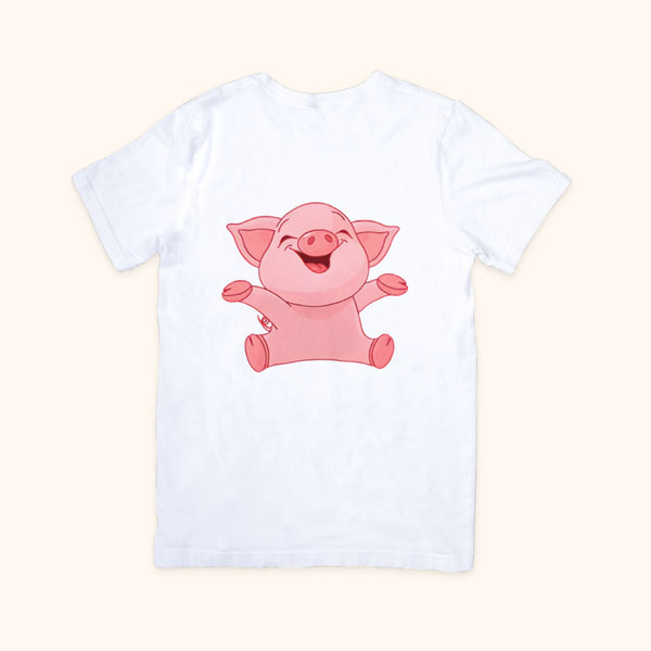 T-shirt happy cochon