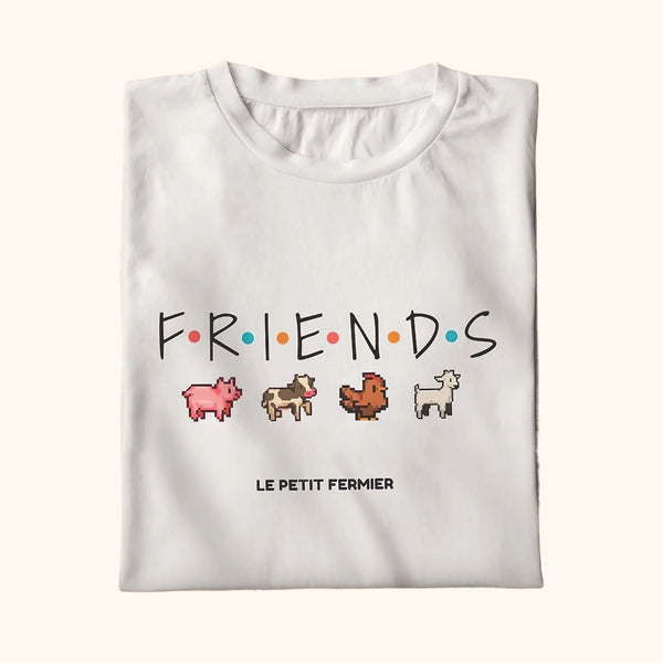 T-shirt pixel FRIENDS