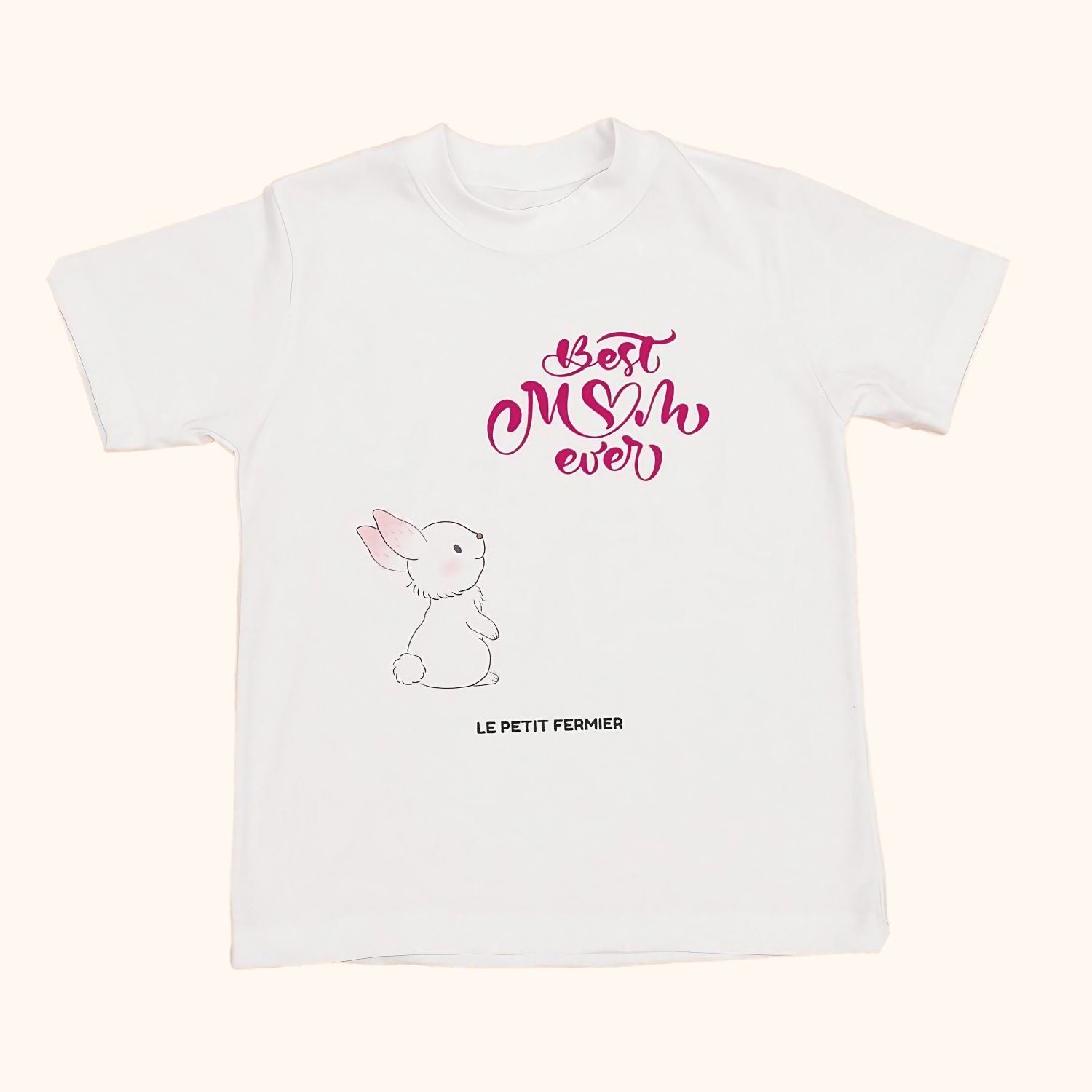 T-shirt lapin best mum ever