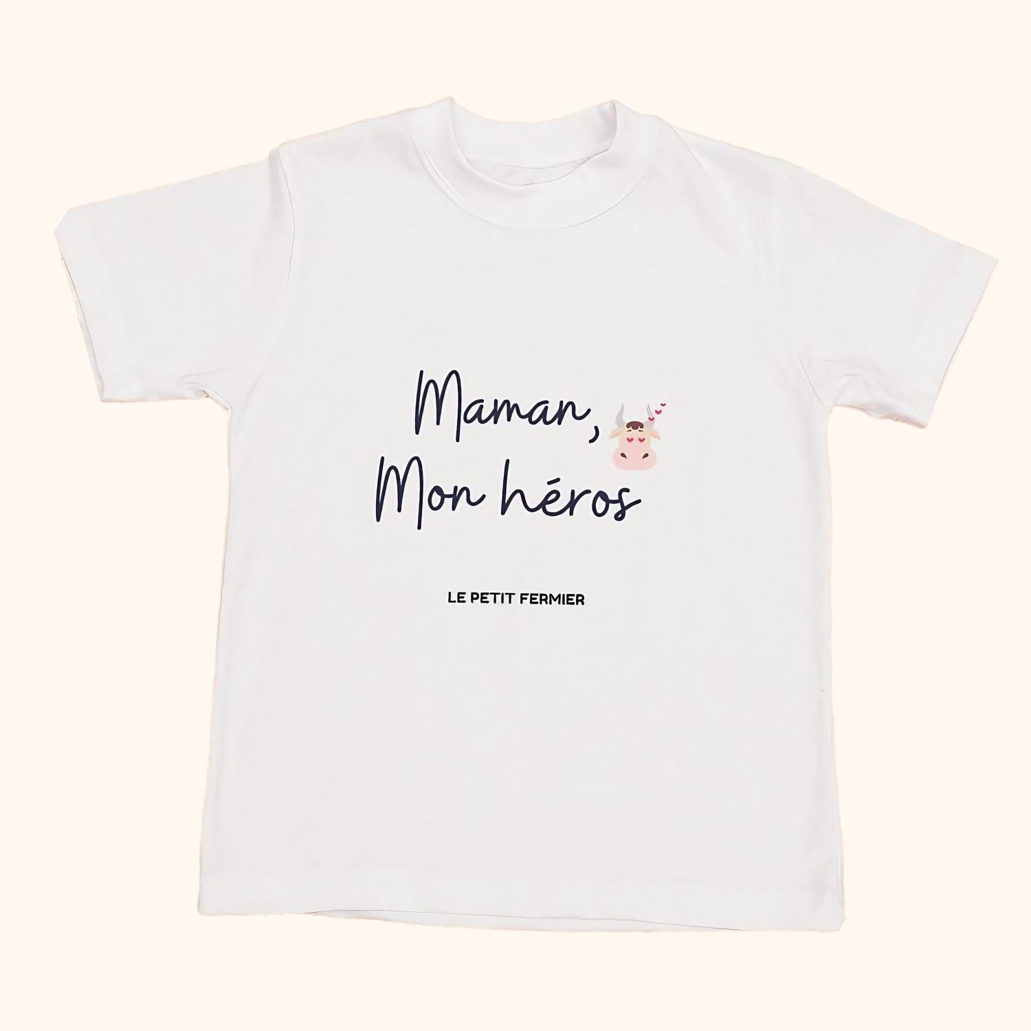 T-shirt maman mon héro