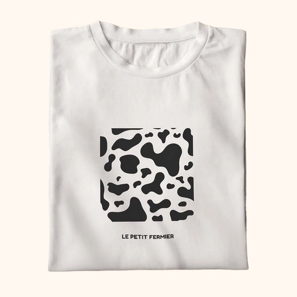 T-shirt tâche de vache