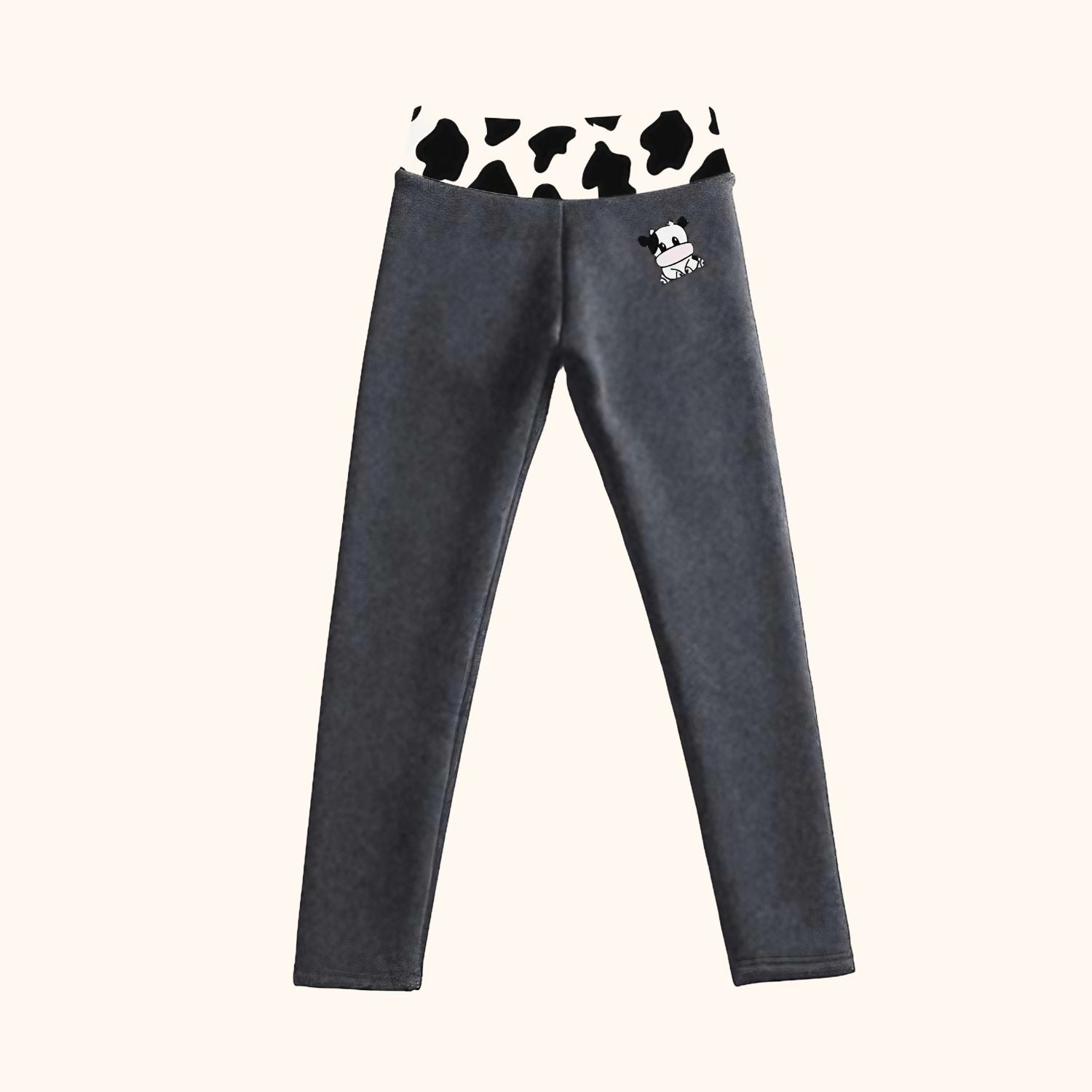 Legging à imprimé vache