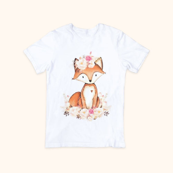 T-shirt renard kawaii