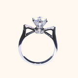 Bague chat et son diamant