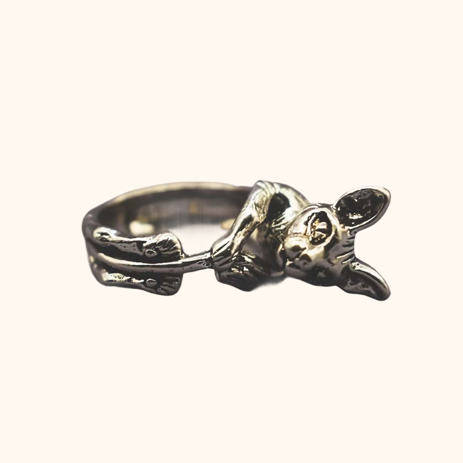 Bague chat Sphynx