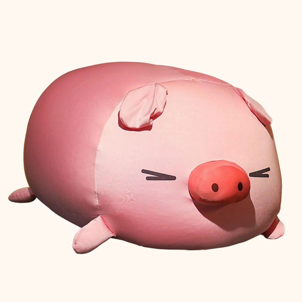 Coussin anti-stress cochon