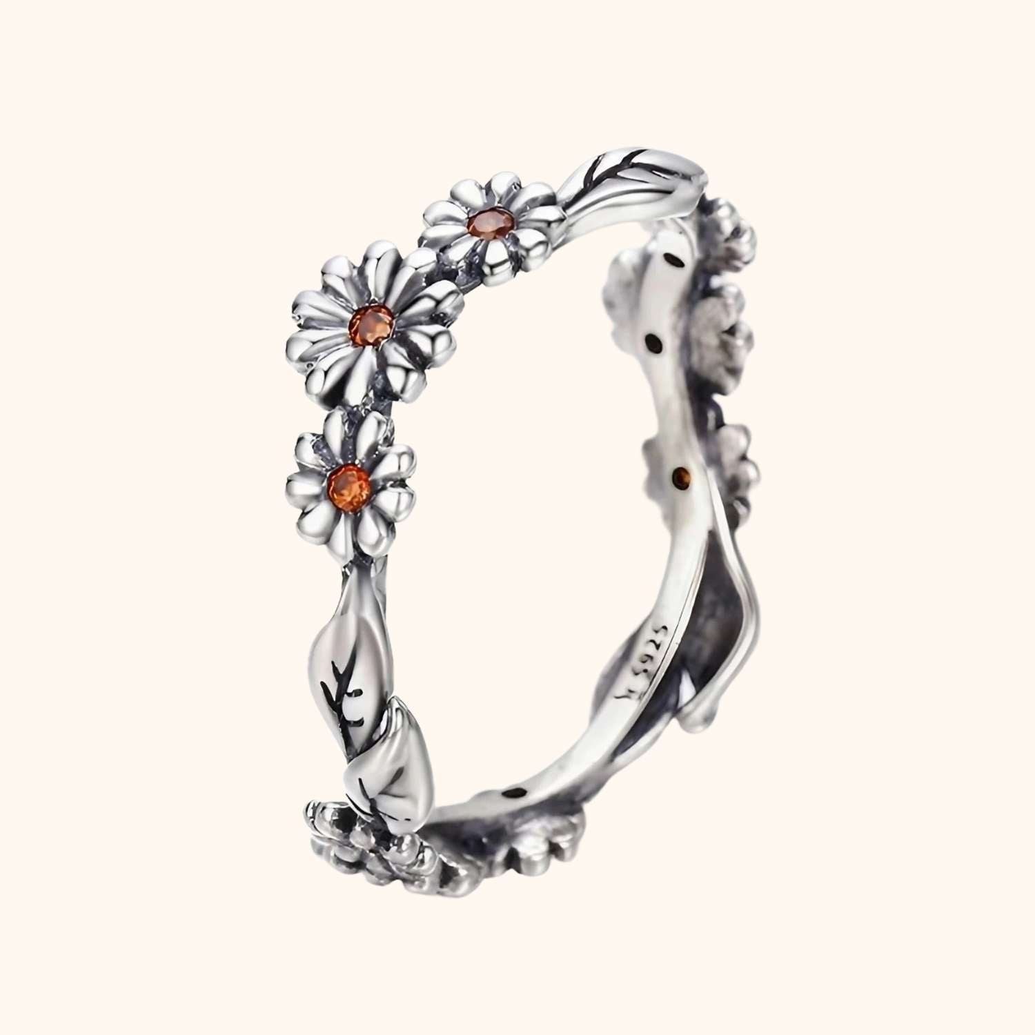 Bague marguerite ancienne