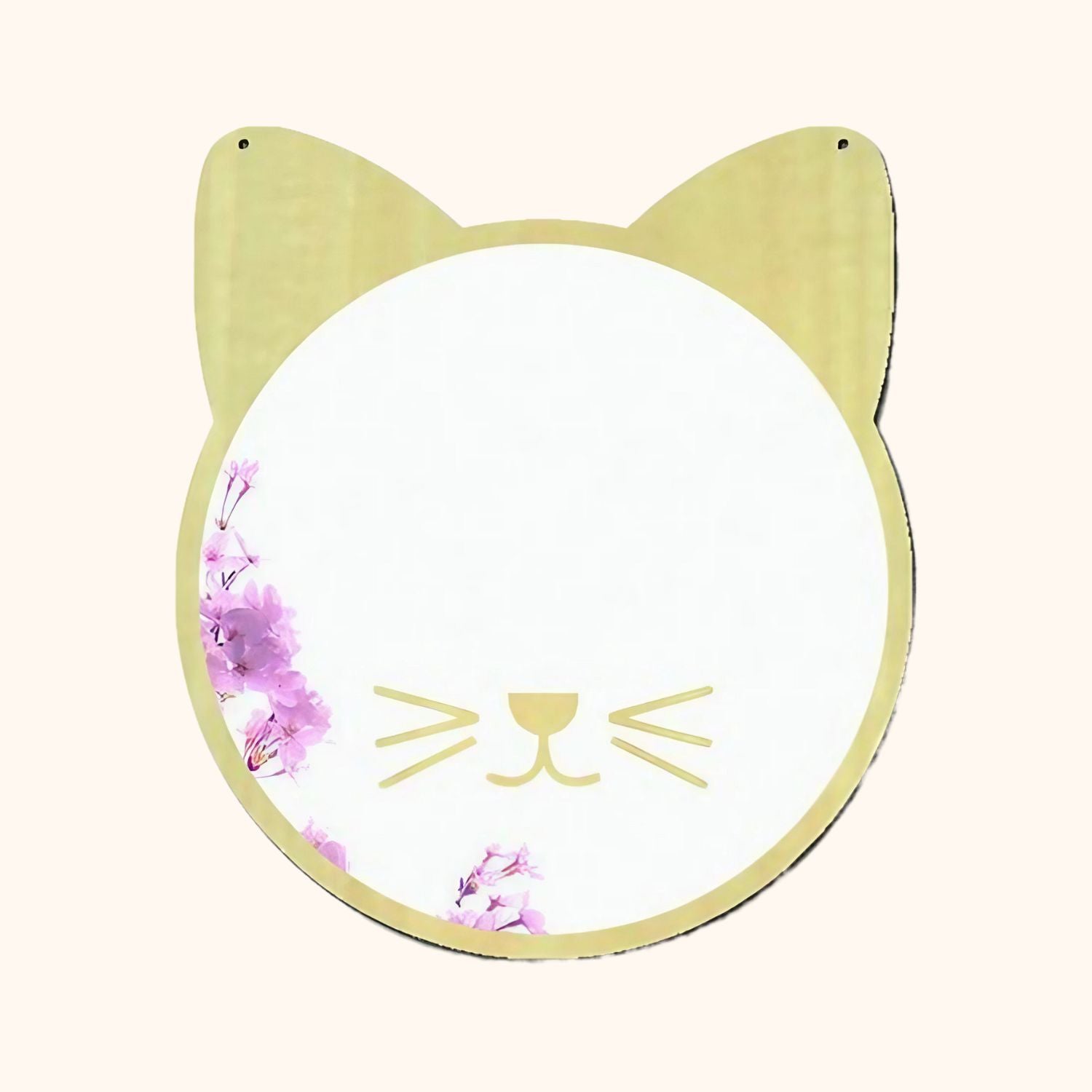 Miroir décoratif petit chat
