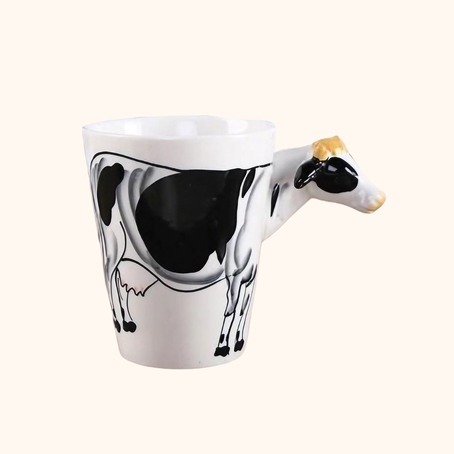 Mug vache en porcelaine