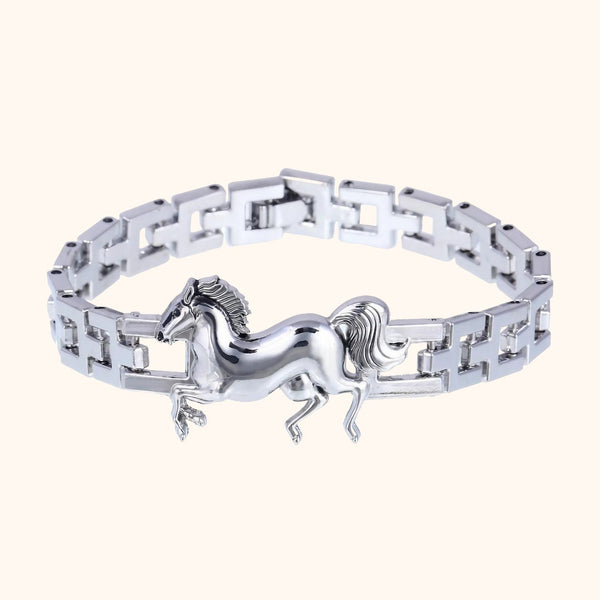 Bracelet de chaîne cheval
