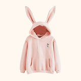 Sweat à capuche oreilles de lapins