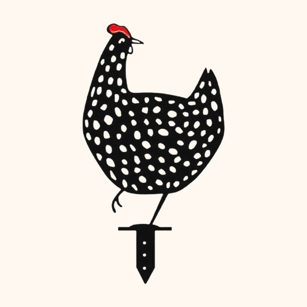 La poule de jardin