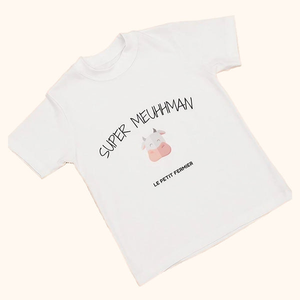 T-shirt Super Meuhhman