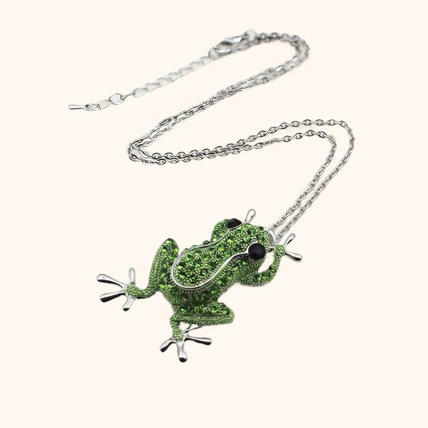 Collier grenouille