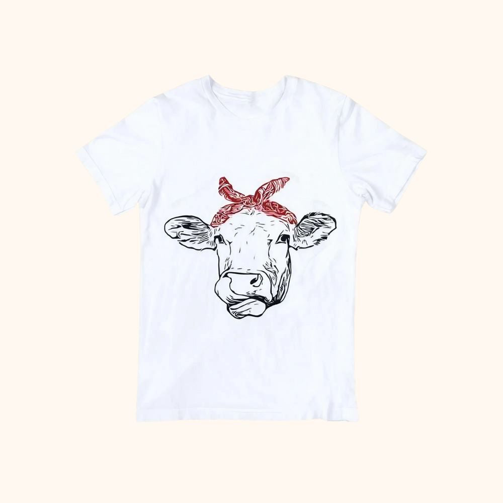 T-shirt vache charolaise
