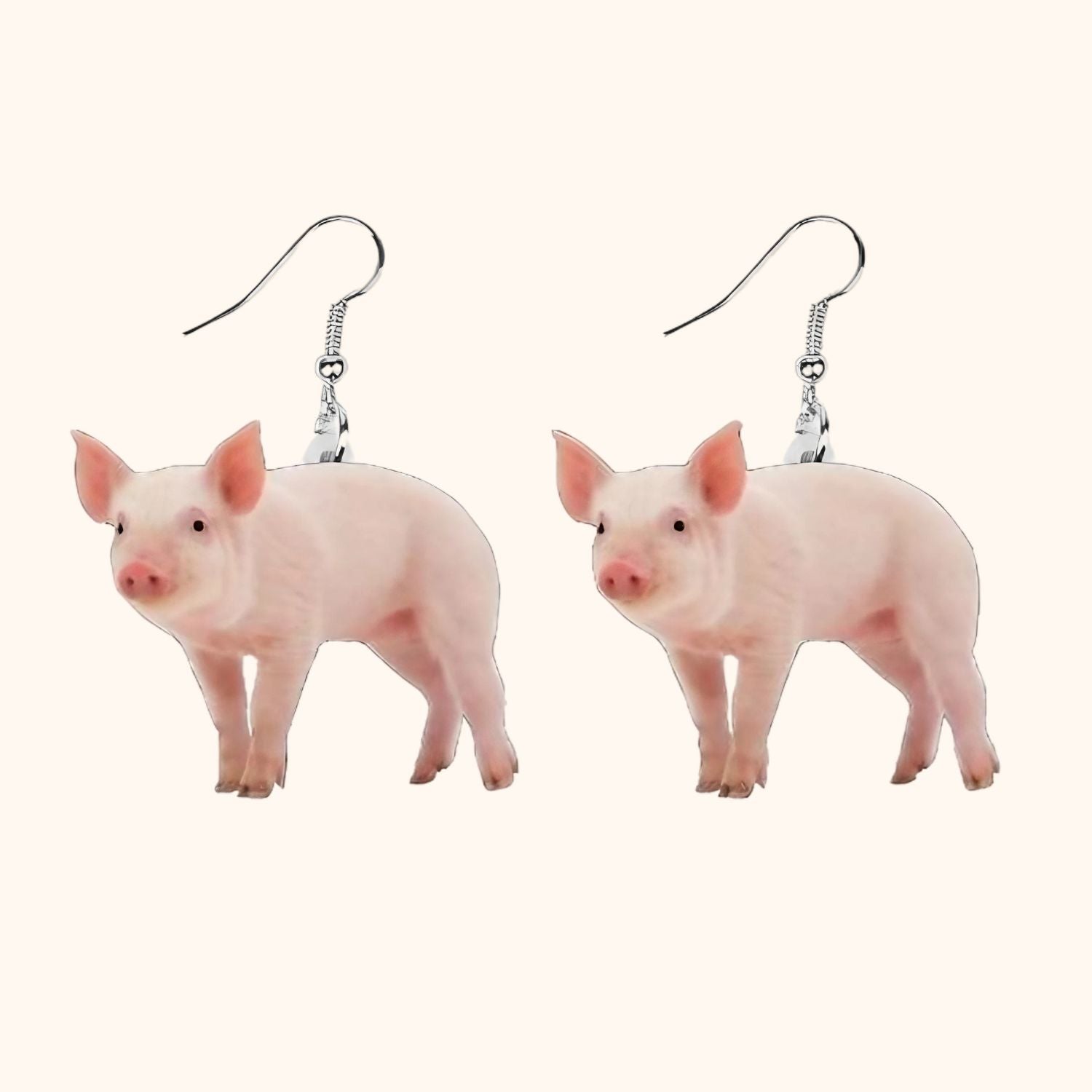 Boucles d'oreilles cochon