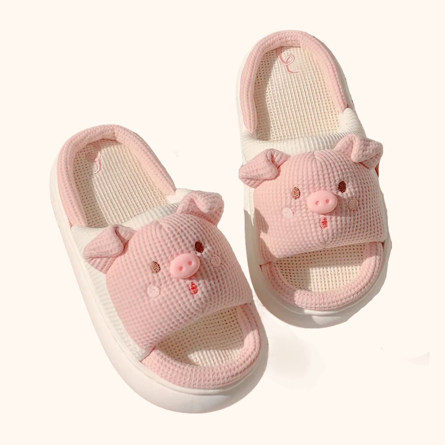 Pantoufle cochon PIGLOU