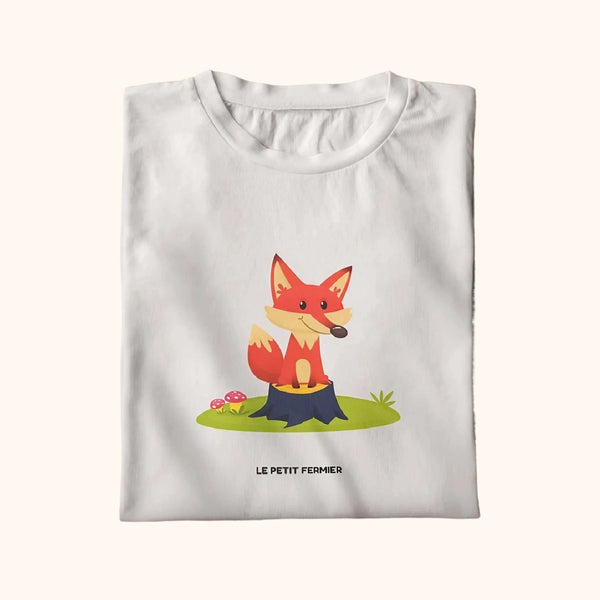 T-shirt femme renard de la forêt