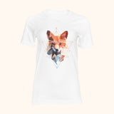 T-shirt tendance origami renard